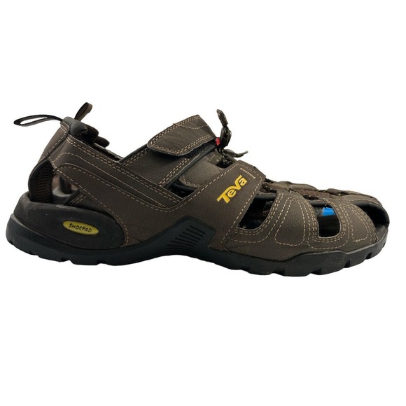 Teva Forebay Water Sandal Brown Sz‎ 12 - Picture 3 of 7